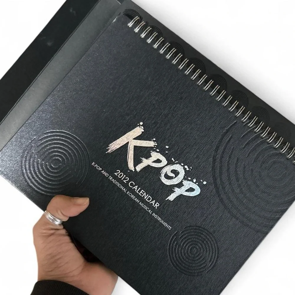 Official K-POP 2012 Calendar Set Photo Book Cards Korean Culture KOCIS